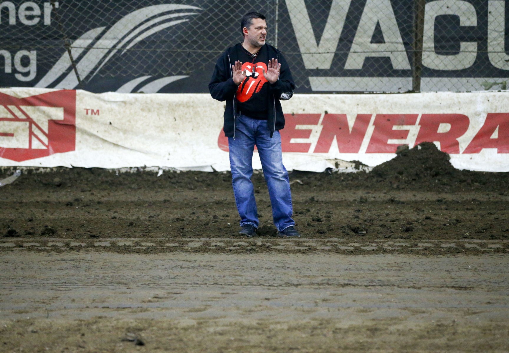 Tony Stewart at the Chili Bowl: 2018